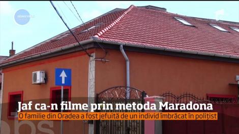 O familie de bancheri din Oradea a fost jefuită de un individ, care a pus la cale un scenariu demn de un film de acţiune