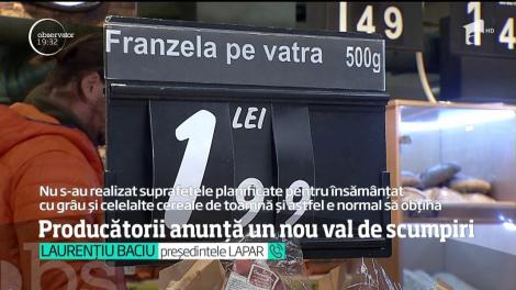 Producătorii anunţă un nou val de scumpiri