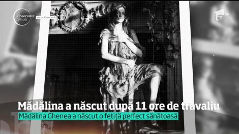 Mădălina Ghenea a devenit mamă. Actriţa a născut, prin cezariană, o fetiţă perfect sănătoasă