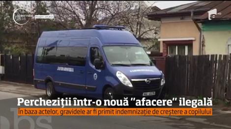 Au fost percheziții masive în București și Prahova, de dimineaţă, într-un dosar legat de obţinere ilegală a indemnizaţie de creştere a copilului