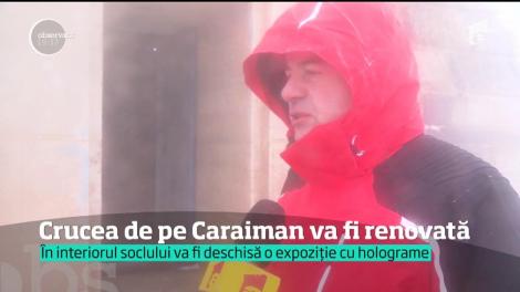 Crucea de pe Caraiman va fi reabilitată