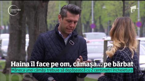 Cămaşa este un obiect vestimentar obligatoriu în garderoba oricărui bărbat