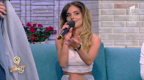 Moment incitant la Neatza! Bluza Mellinei îi joacă feste artistei