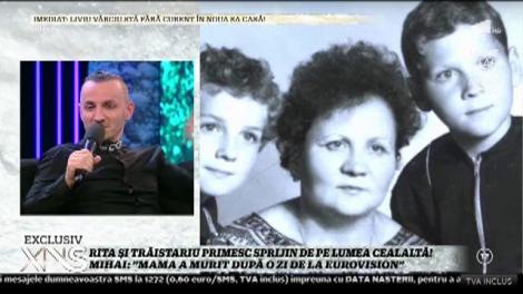 Rita Mureşan şi Trăistariu primesc ajutor şi de pe lumea cealaltă! Mihai: "O visez pe mama când îmi dă sfaturi!"