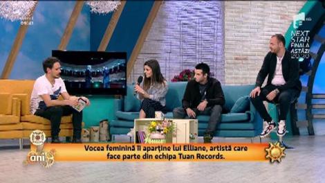 Vocea feminină de pe single-ul "Antidot" îi aparține lui Elliane, artistă care face parte din echipa Tuan Records