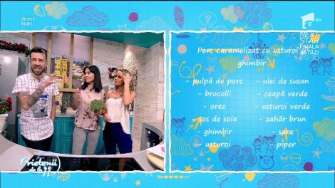 Porc caramelizat cu usturoi și ghimbir, o rețetă deosebit de delicioasă