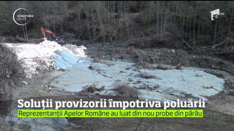Problema poluării accidentale cu steril pe râul Arieş a fost rezolvată doar provizoriu