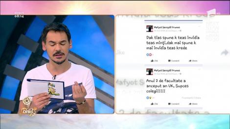 Mesajul zilei pe Facebook stârnește hohote de râs în platoul de la Neatza: "O relati se face an doi dar unele panarame nu știe să numere"