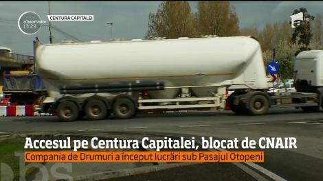 Circulaţia pe Centura Capitalei va fi interzisă pentru cei care o foloseau pentru a evita intrarea în Bucureşti