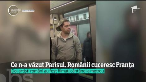Doi români cuceresc Franţa cu talentul lor! Maya şi Mario cântă la metrou în ritmuri de rap românesc