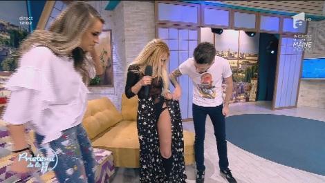 Florin Ristei i-a tras fusta unei invitate. Nu a mai rezistat!: ”Eram curios doar ce tatuaj ai!”