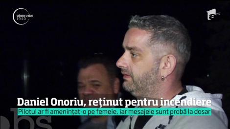 Daniel Onoriu a recunoscut că el a incendiat mașina fostei sale iubite! Pilotul de curse a fost reţinut