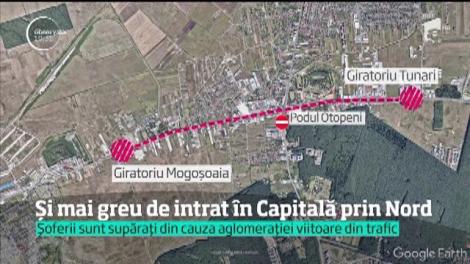 Șoferii, supărați din cauza aglomerației de pe Centura din nord a Capitalei