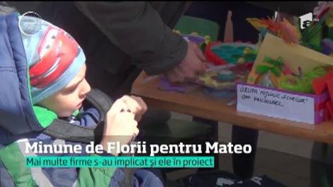 Comunitatea din Cugir a organizat un târg pentru a-l ajuta pe Mateo, un băiat de 8 ani