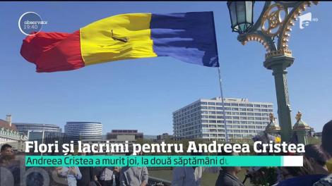 Urma să fie cerută în căsătorie, însă a fost smulsă de lângă cei dragi într-un mod brutal. Zeci de români i-au adus un omagiu Andreei Cristea, românca ucisă în atacul terorist din Anglia