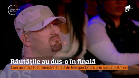 Tupeul a făcut-o celebră. O tânără a reuşit să-i lase fără replică pe cei trei juraţi de la iUmor după ce a făcut glume pe seama lor