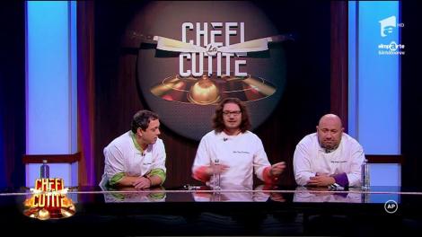Chef Scărlătescu, motiv de glume pentru colegii de jurizare: ”Cel mai bun bucătar român în viață este în doliu total. Gata, ai depus armele?!”