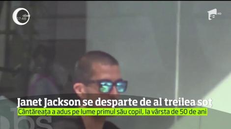 Janet Jackson s-a despărţit de al treilea soţ