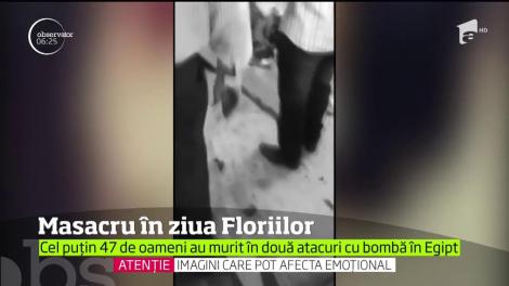 Două biserici din Egipt au fost ținta unor atentate cu bombă! Bilanțul a ajuns la 47 de morți!