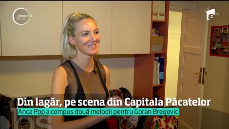 Artista Anca Pop a cântat aproape dezbrăcată pentru cei mai bogați oameni ai lumii