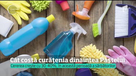 Firmele de curățenie interioară au cele mai multe comenzi în perioada sărbătorilor