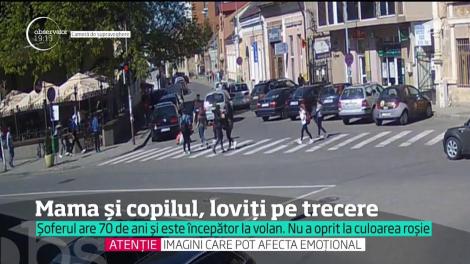 VIDEO ȘOC! O mamă cu un copil în brațe a fost spulberată pe trecerea de pietoni. Atenție, imagini cu un puternic impact emoțional!