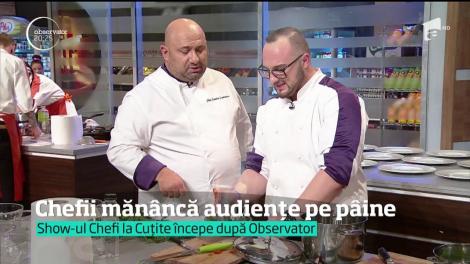 Mâncarea de post, probă dificilă pentru cei trei chefi