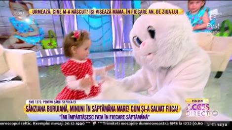 Sânziana Buruiană, minuni în Săptămâna Mare. Cum și-a salvat fetița