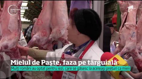 Carnea de miel, mai ieftină ca anul trecut