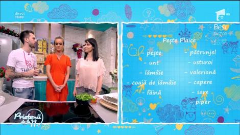 Andreea Moldovan gătește "Peşte Plaice"
