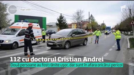 Psihologul Cristian Andrei a lovit o altă maşină, care acorda prioritate unui pieton