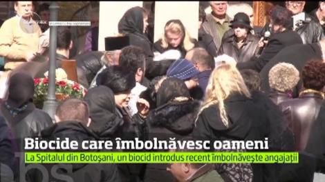 Panică printre angajaţii Spitalului din Botoşani din cauza dezinfectanţilor