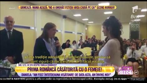 A lăsat gura lumii să vorbească și și-a ascultat inima! Prima româncă de-a noastră, căsătorită cu o femeie: "Am fost întotdeauna visătoare! De data asta, am învins noi!"