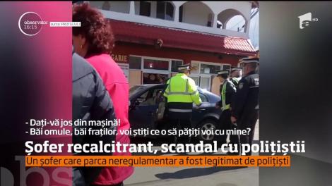 Scandal într-o piață din Tecuci! Un șofer s-a dat în spectacol, după i s-a cerut să se legitimeze. Gestul polițiștilor l-a enervat peste măsură: "De ce dai în mine? Mi-ai umflat ochiul!"