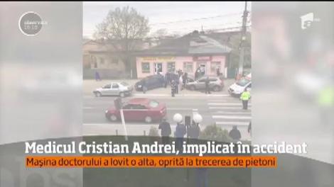 Medicul Cristian Andrei, implicat într-un carambol produs în orașul dâmbovițean Răcari