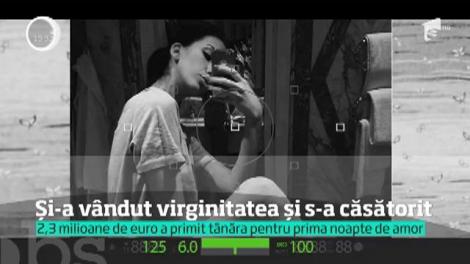 Și bani și iubire?! Alexandra, tânăra care și-a vândut virginitatea pe două milioane de euro, s-a căsătorit