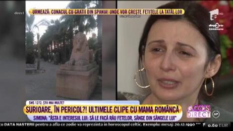 Două fetițe, smulse de lângă mama lor! Copilele sunt obligate să trăiască alături de tatăl lor, în Spania. Femeia, în lacrimi, cere să se facă dreptate: "Ajutați-mă!"