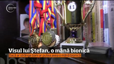 Visul lui Ștefan, o mână bionică