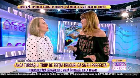 La aproape 47 de ani, Anca Țurcașiu pare că a descoperit rețeta tinereții. Artista arată mai bine decât o puștoaică: ”Mănânc cam șase ardei iuți pe zi”