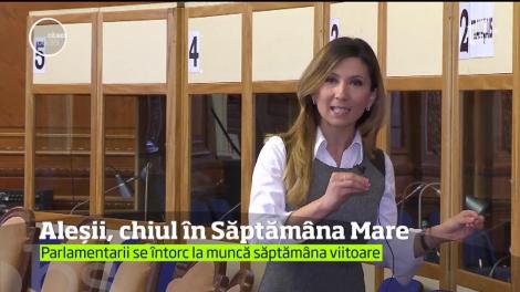 Senatorii şi deputaţii, chiul în masă în Săptămâna Patimilor