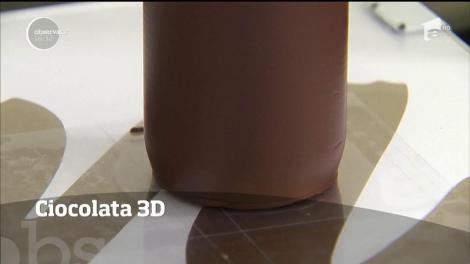 Iepuraşul de Paşte vine în acest an cu surprize! O companie din Belgia a anunţat că va folosi o imprimantă 3D pentru ciocolată!