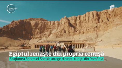 Egiptul este destinaţia care a renăscut din propria cenuşă. În acest an, staţiunea Sharm El Sheikh atrage din nou turiştii români