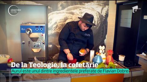 De la Teologie, la cofetărie. Aurul se numără printre ingredientele sale preferate