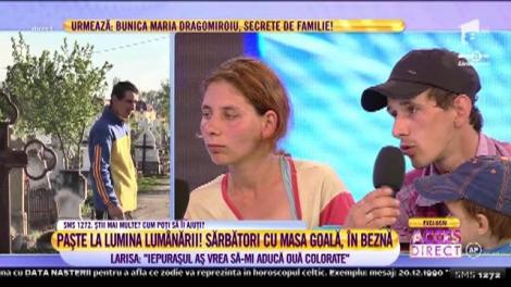 Paște la lumina lumânării! Cinci frați, sărbători cu masa goală, în beznă. La doar o lună de viață, mama și-a hrănit pruncii cu ciorbă și pâine