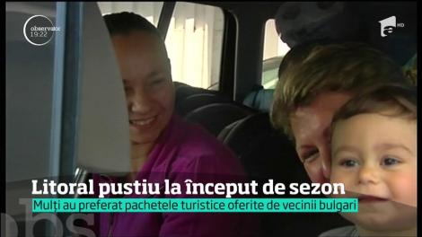 Turiștii care au ales de Paște stațiunile de pe litoral, primiţi cu terase şi magazine închise