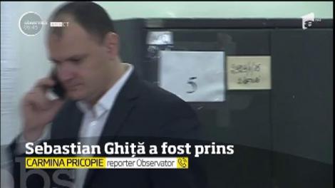 Sebastian Ghiță a fost prins!
