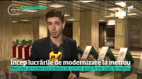 Primele lucrări de modernizare la metrou încep chiar după Sărbătorile Pascale! Ce stații intră în renovare