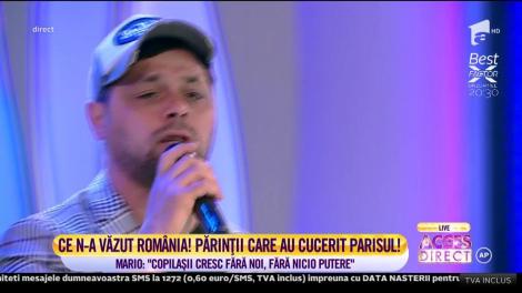 VIDEO de neratat! Românii care au cucerit Parisul! Mario & Maya, show muzical de excepție la ”Acces Direct”