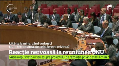 Ambasadorul adjunct al Rusiei la ONU a avut o ieşire nervoasă în timpul reuniunii Consiliului de Securitate