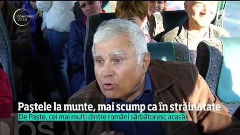 Paștele la munte, mai scump ca în strănătate